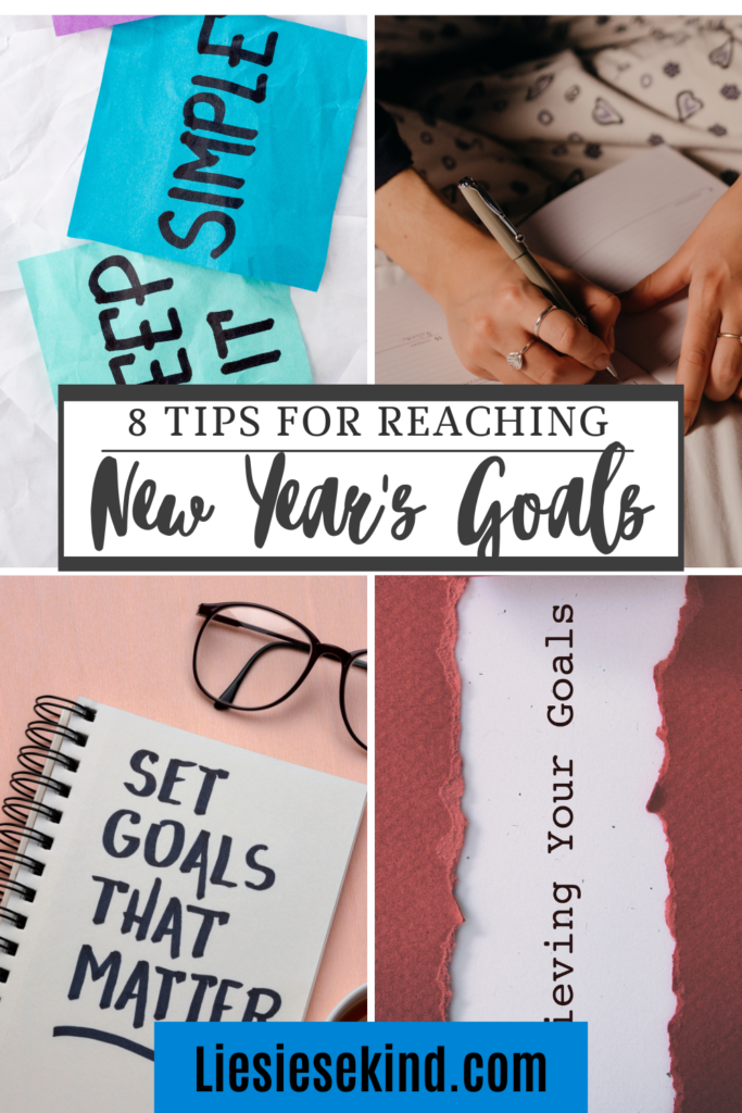 tips for reaching new year's goals