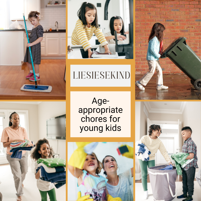 age-appropriate chores for young kids