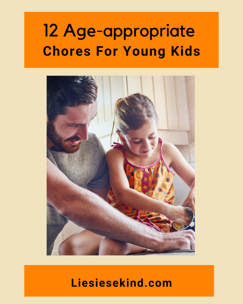 age-appropriate chores for young kids