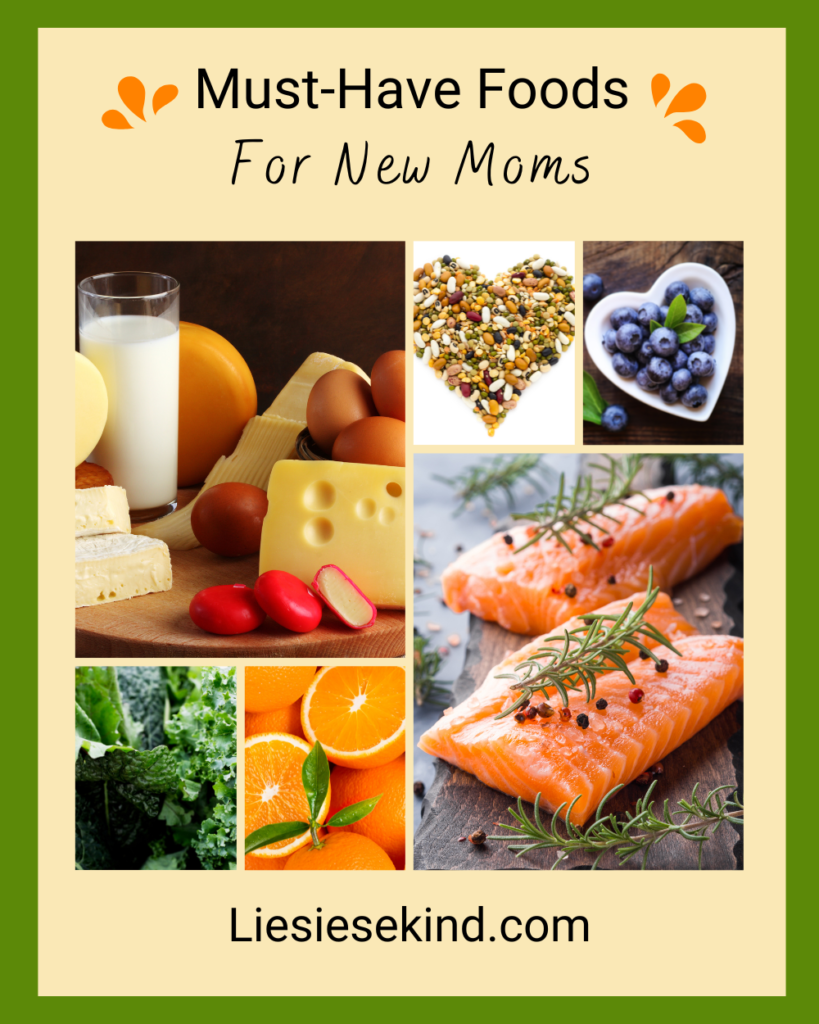 must-have foods for new moms