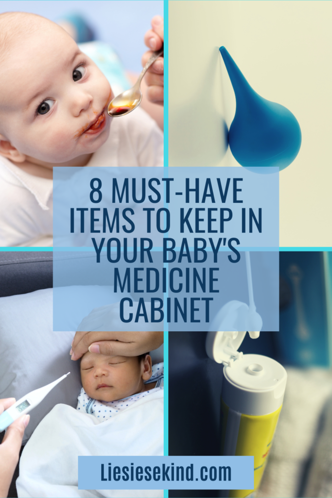 items to keep in your baby's medicine cabinet