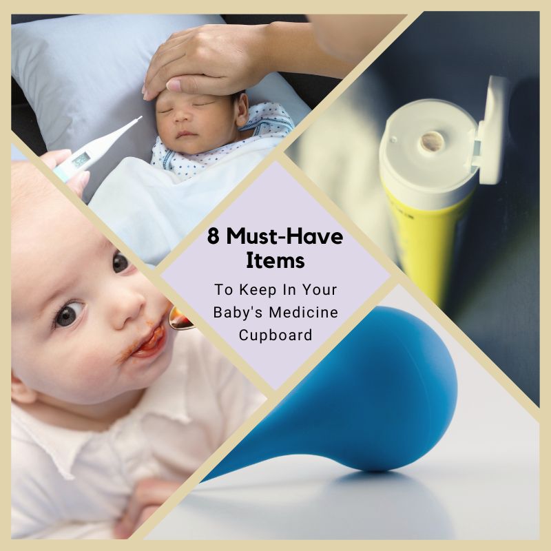 items to keep in your baby's medicine cabinet