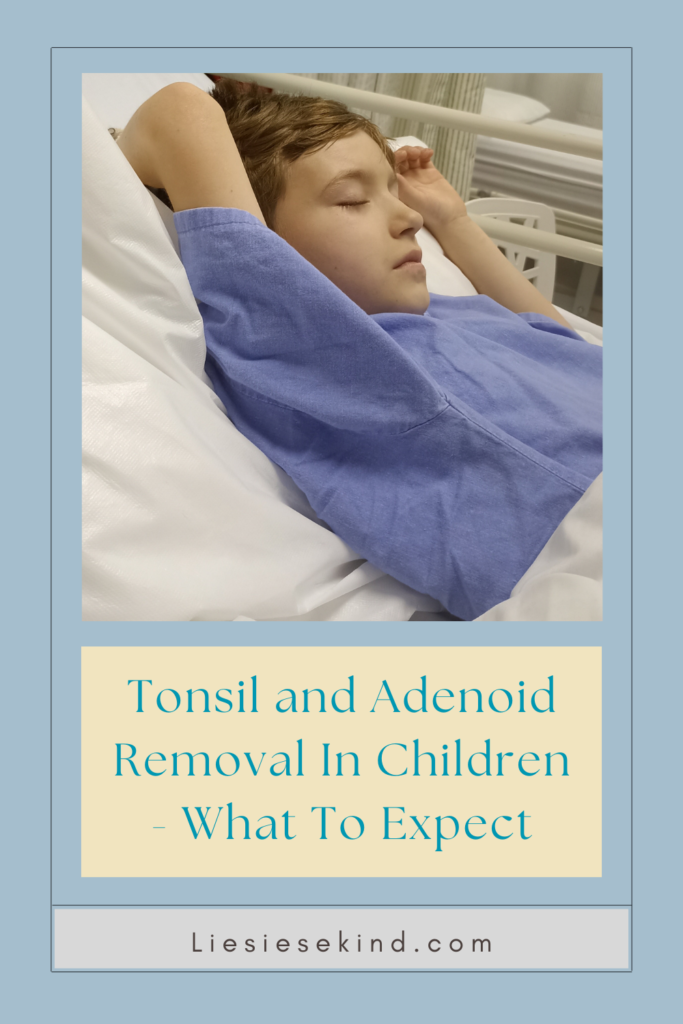 tonsil and adenoid removal in kids