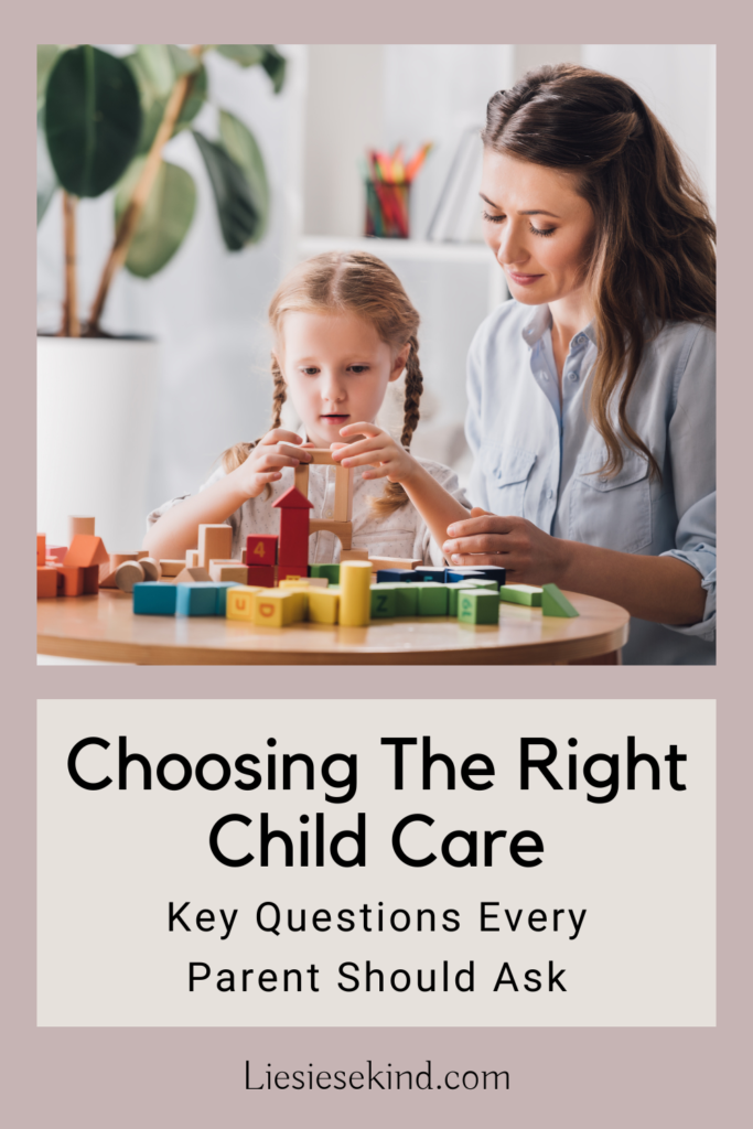 choosing the right child care