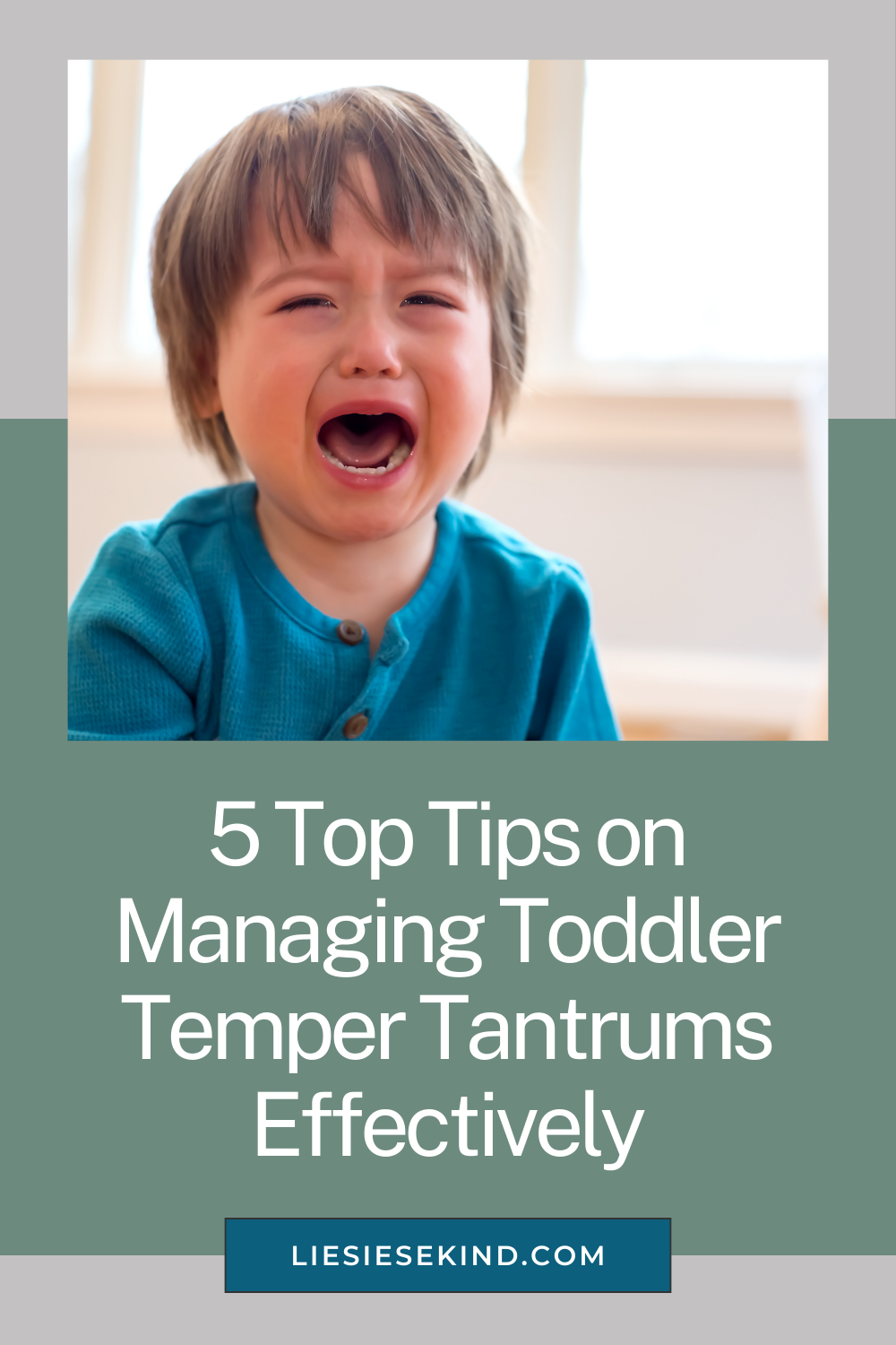 managing toddler temper tantrums effectively