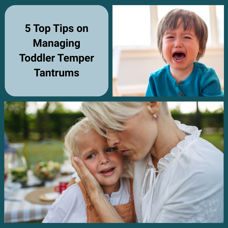 managing toddler temper tantrums effectively